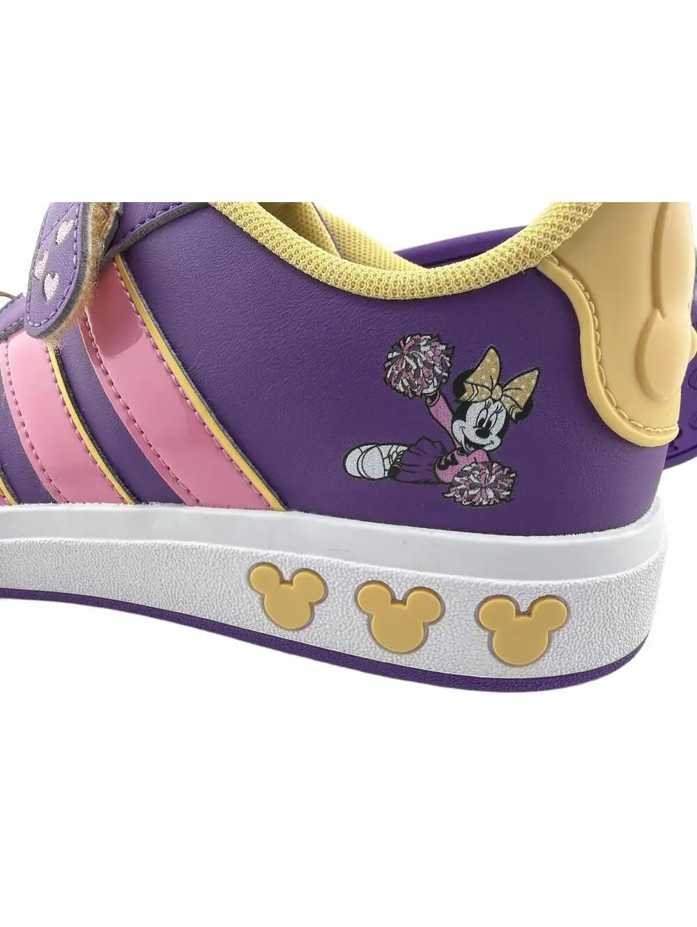 adidas Disney Purple Pink Kids Sneakers Size 5 Comfortable Fit‎